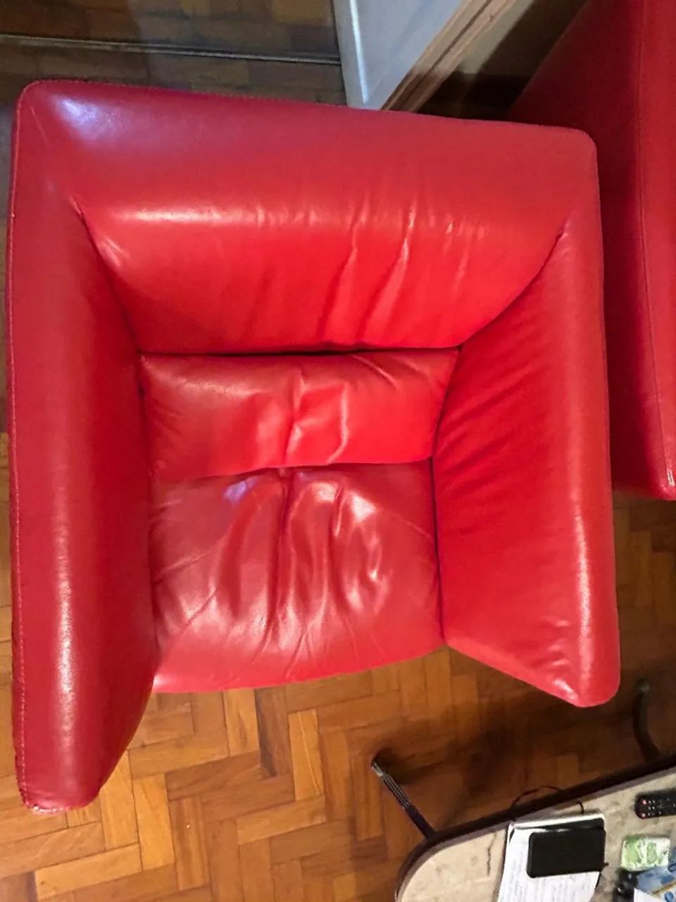 Par de Poltronas de couro Italsofa-Natuzzi - Foto 3