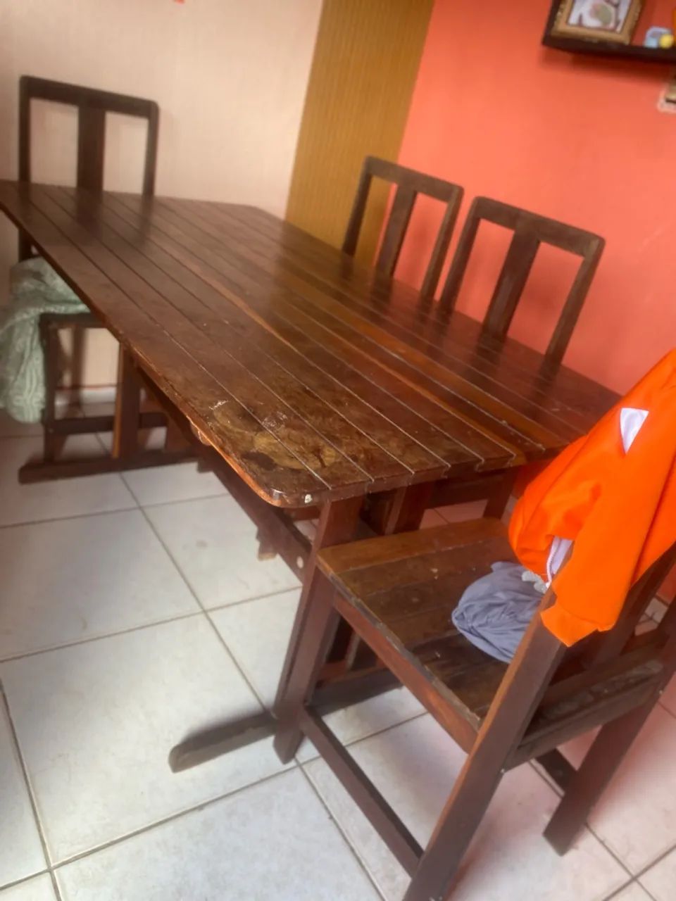 Mesa de madeira  - Foto 4