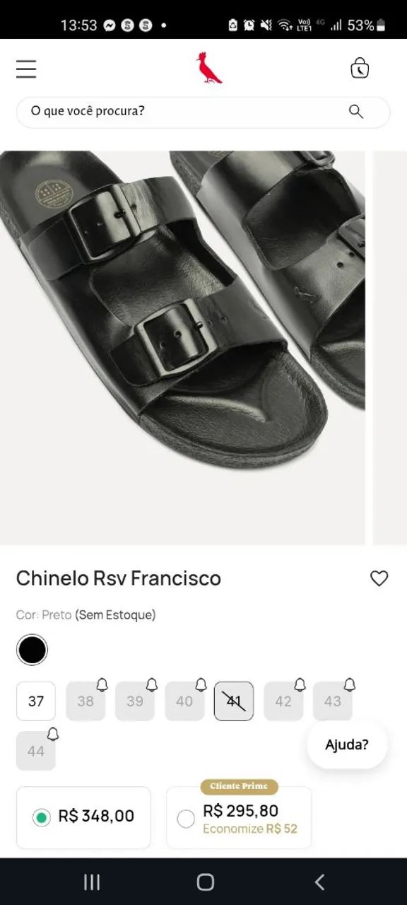 Chinelo reserva couro - Foto 4