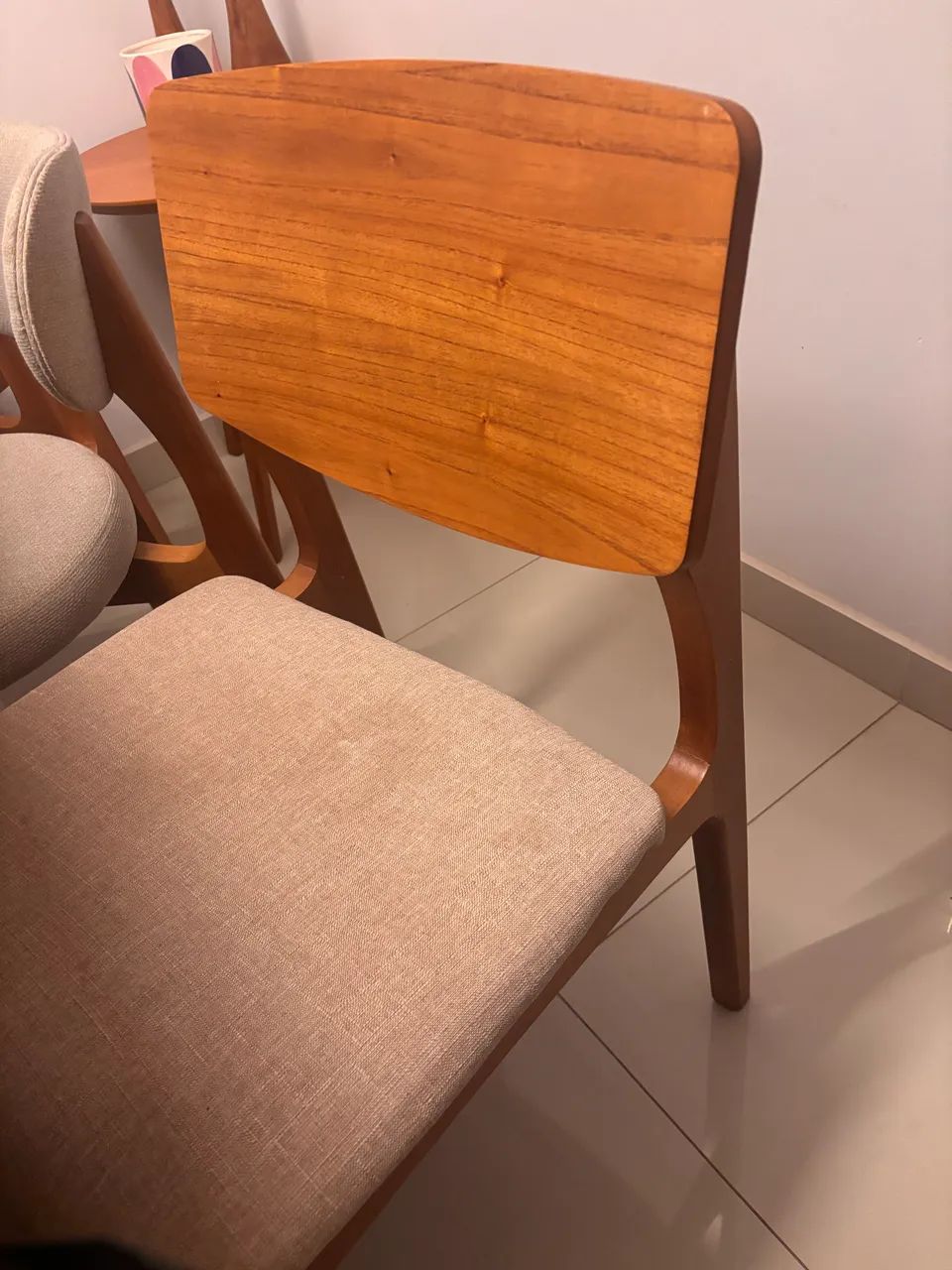 Vendo cadeira unitária linho - Foto 4