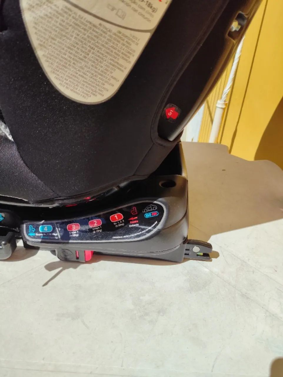 Cadeira Isofix 1ST Carro - Foto 5