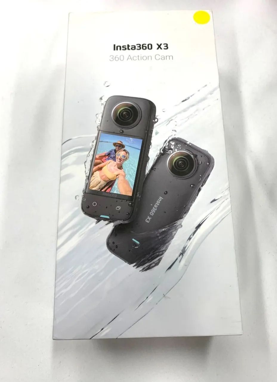 Câmera de ação insta 360 X3 lacrada 