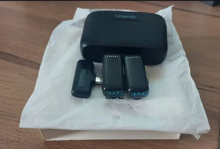 Microfone de Lapela Wireless Ulanzi J12 - USB-C (2 transmissores) - Foto 3