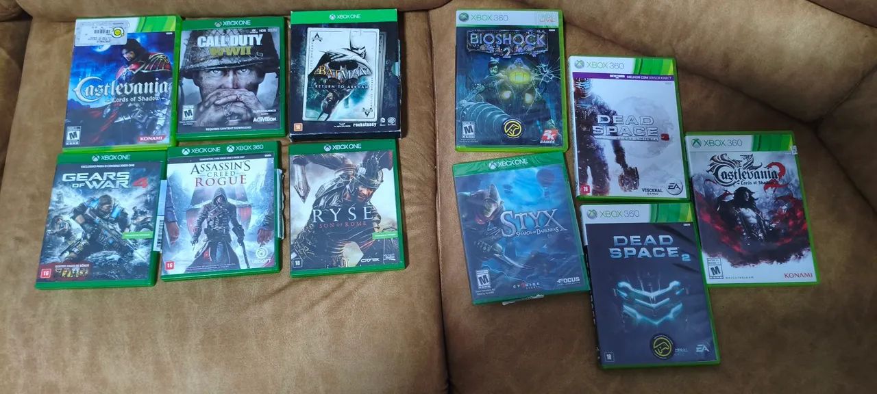 Mídia física XBox one e 360