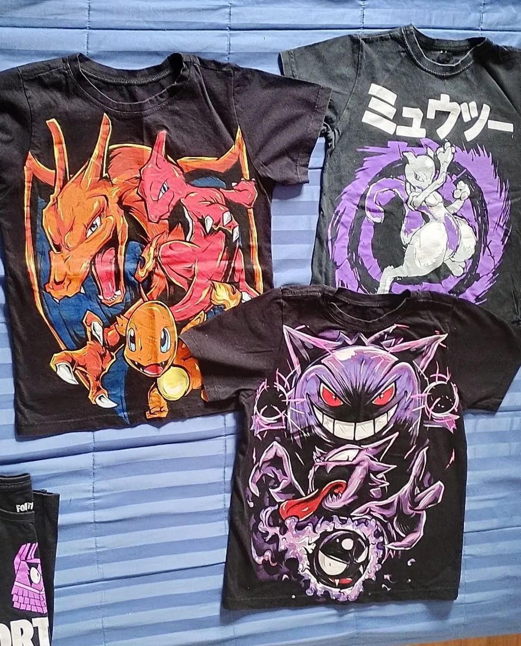 Camisetas pokémon 