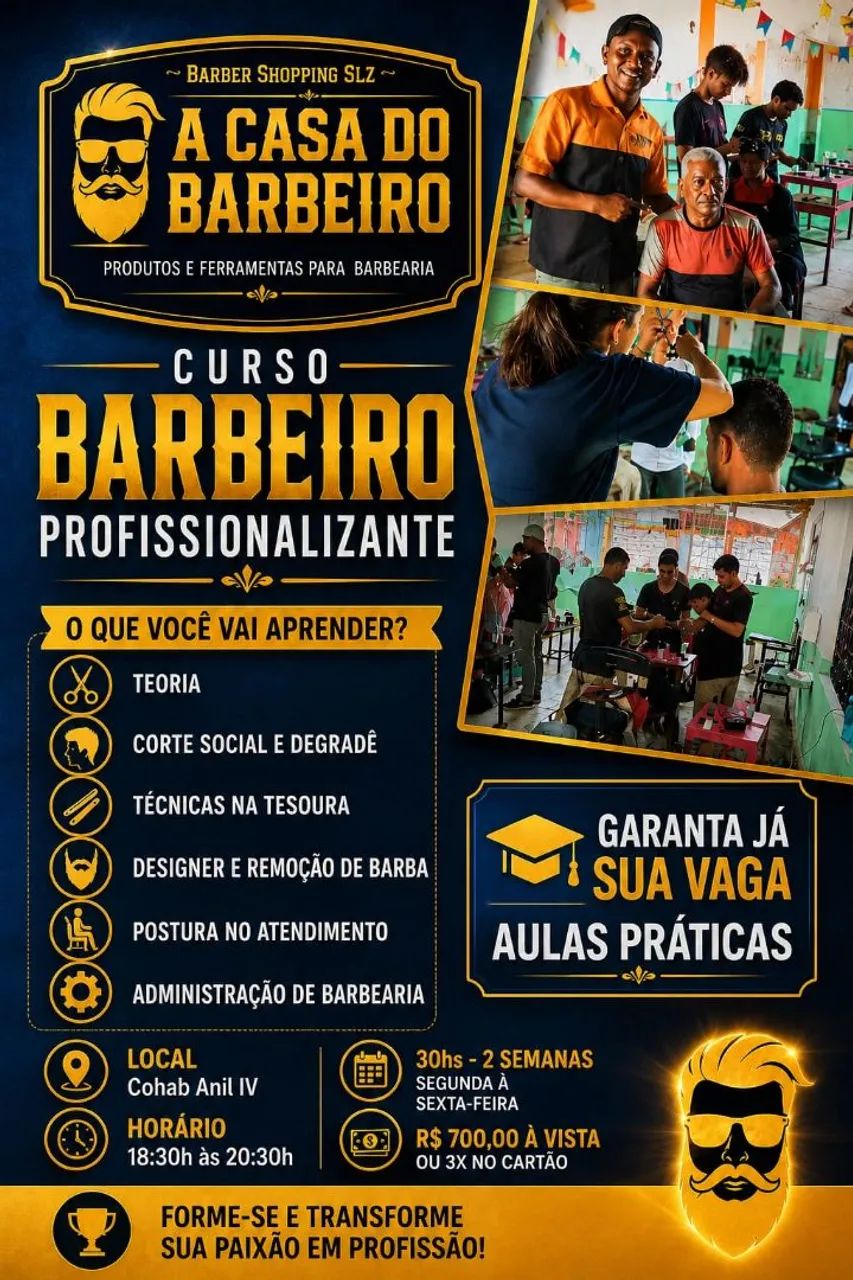 Curso de Barbeiro 