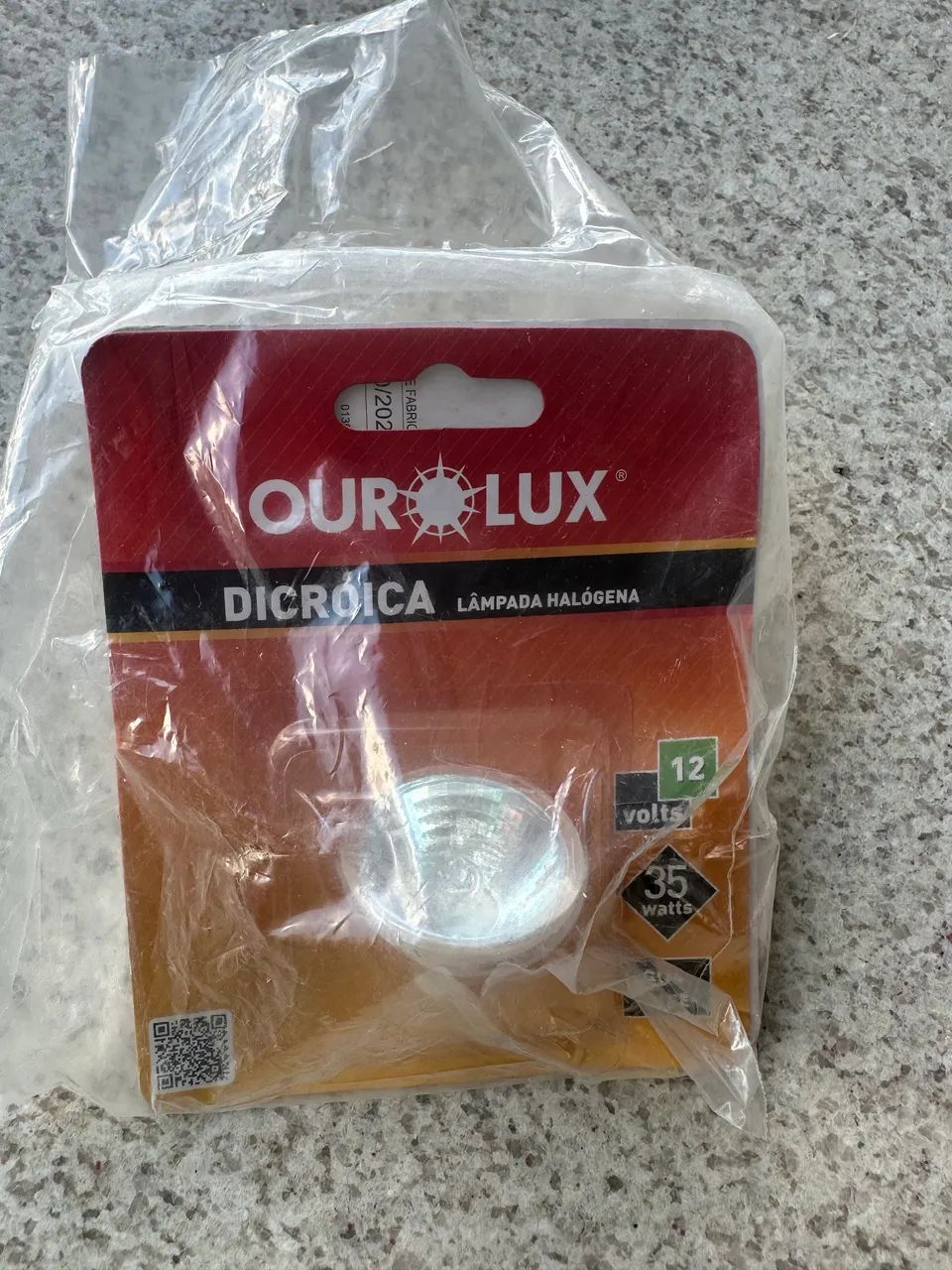 Kit 4 Lâmpadas Dicróicas OUR LUX 12V 35W GU5.3 - Novas - Foto 2