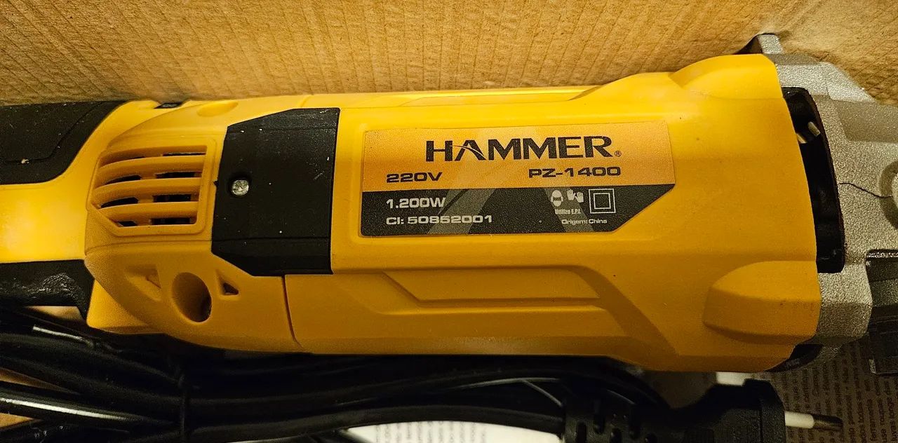 7-inch Angular Polisher 1200W PZ1400 Hammer427578481297346561