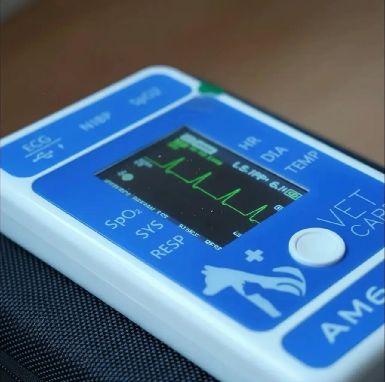Monitor Multiparamétrico Veterinário Vet Care Am6100 - Foto 3