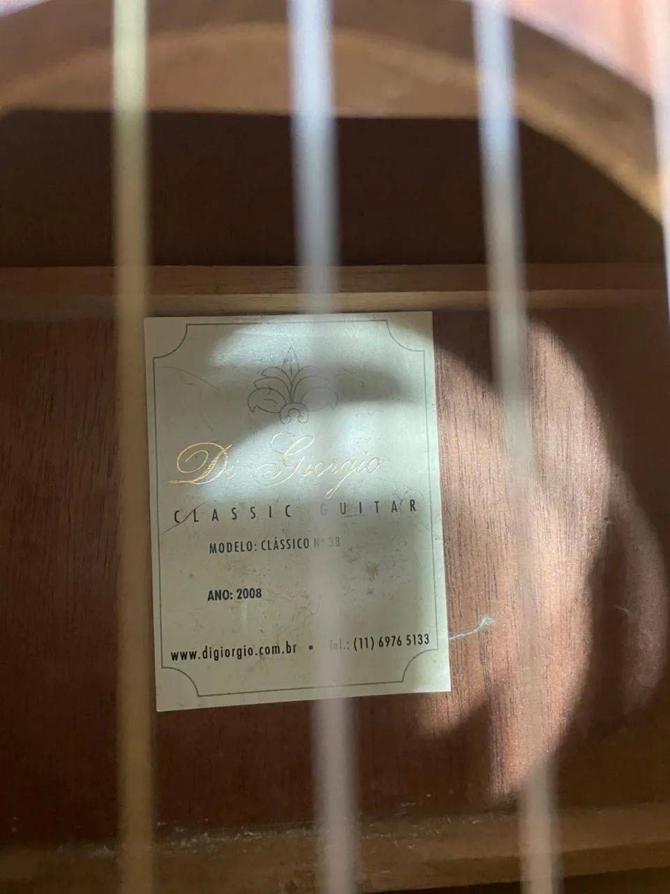 Violão Di Giorgio clássico 38 - Foto 4