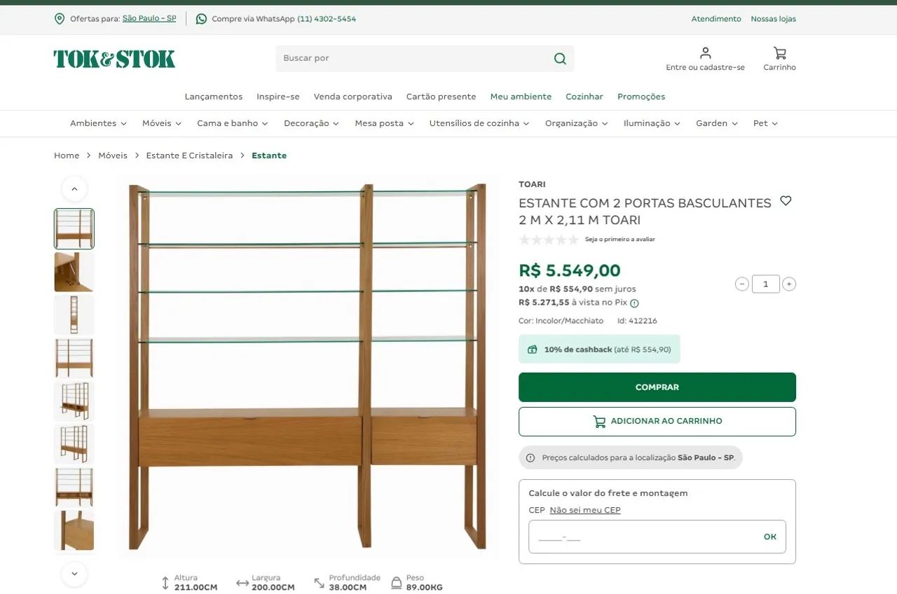 Estante escritório Tokstok - Foto 2