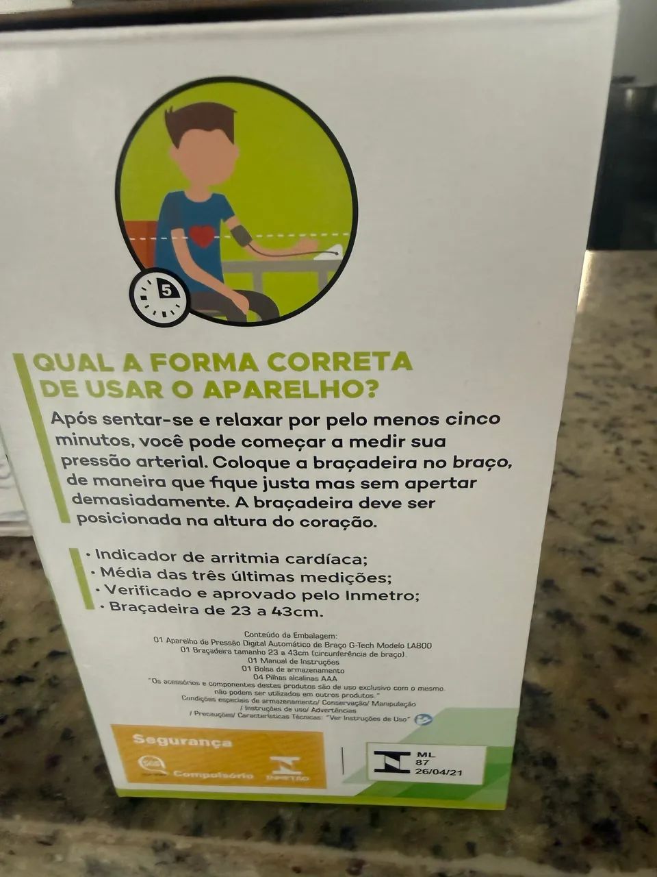 Medidor de Pressão G-TECH !!!!!  - Foto 2