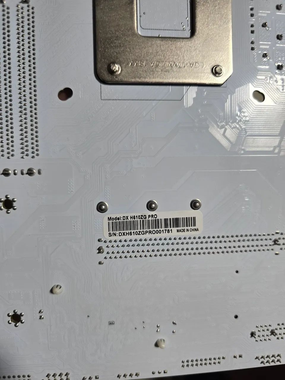 Placa mãe H610GZ PRO DUEX LGA 1700 - Foto 2