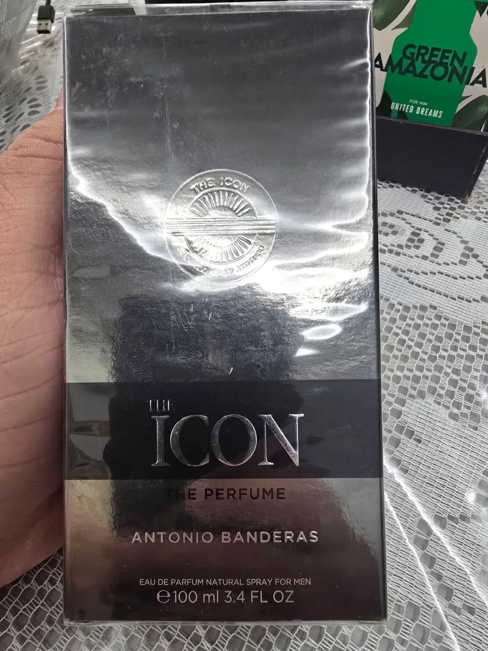 the icon the perfume antonio banderas 100ml