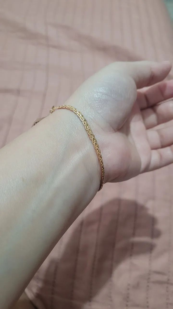 Pulseira Semi jóia Magold - Foto 4