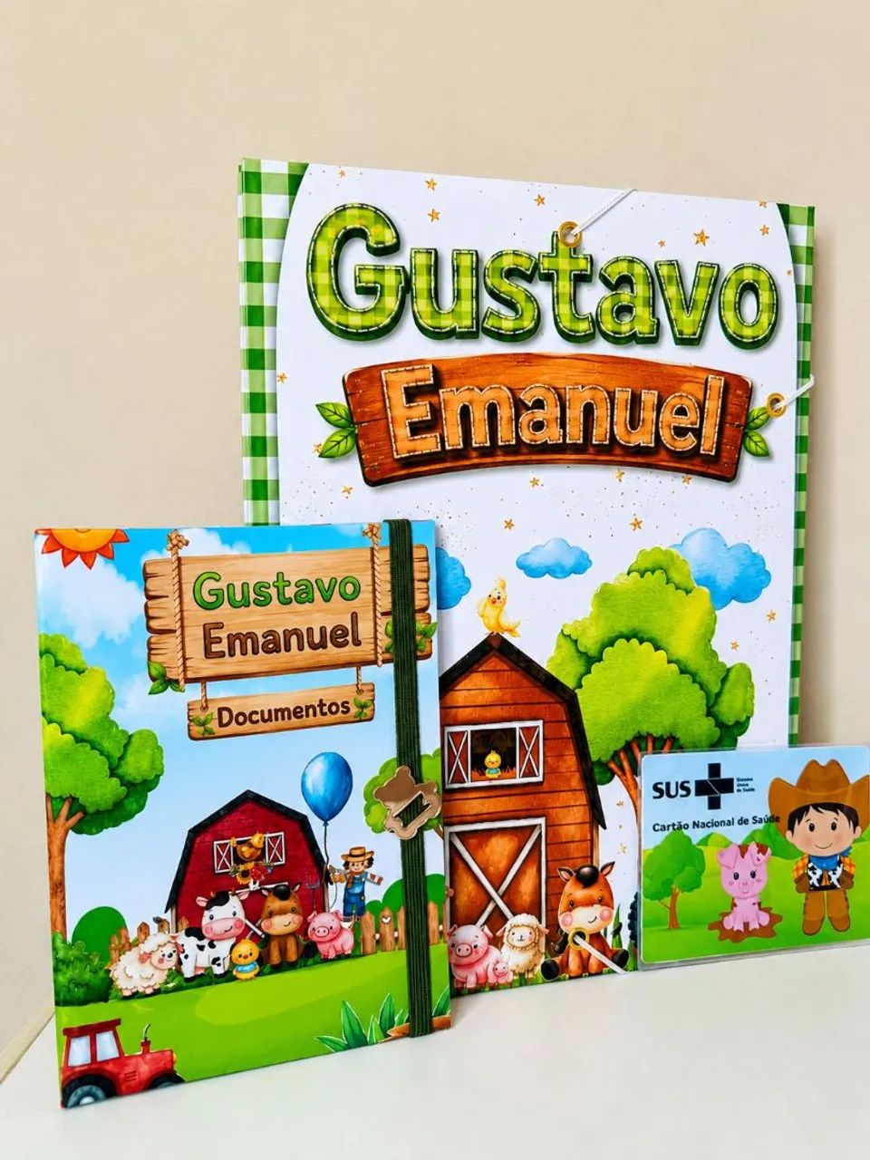 Kit pasta personalizada+ porta documentos  - Foto 2