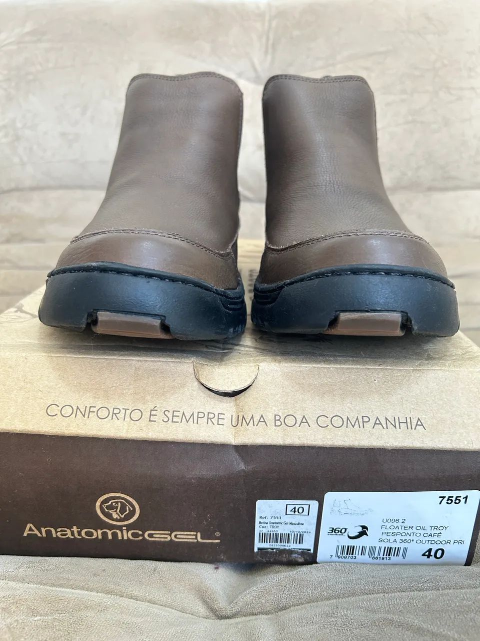 Bota anatômic gel nova 40 - Foto 5