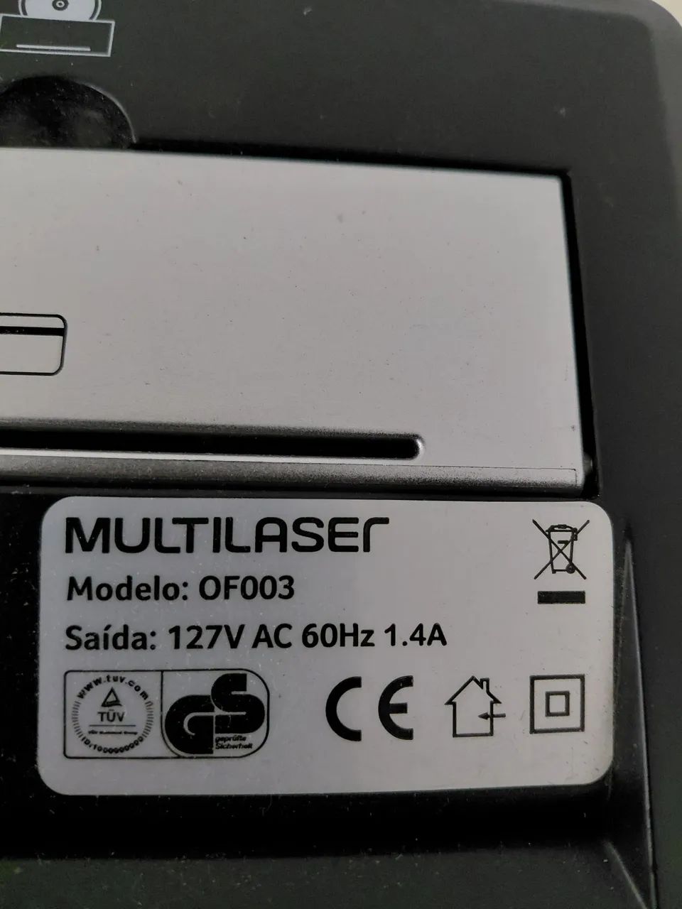 Fragmentadora de papel MULTILASER - Foto 4