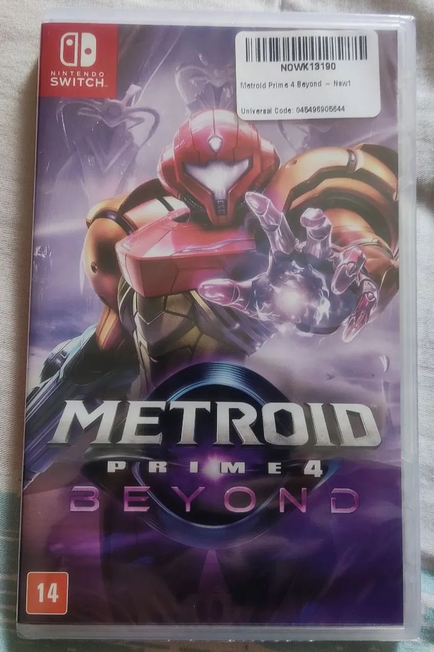 Lacrado] Jogo Game Metroid Prime 4 Beyond Nintendo Switch - Jogos