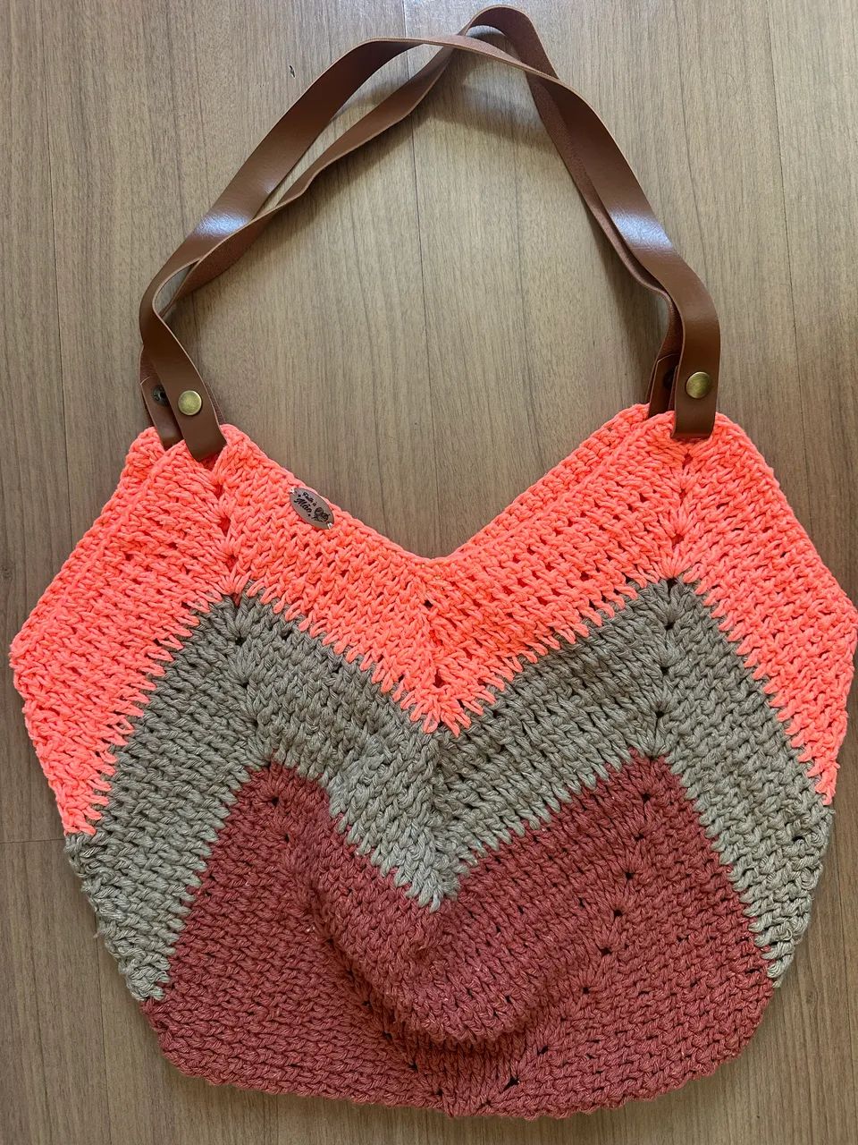 Bolsa em crochê  - Foto 2