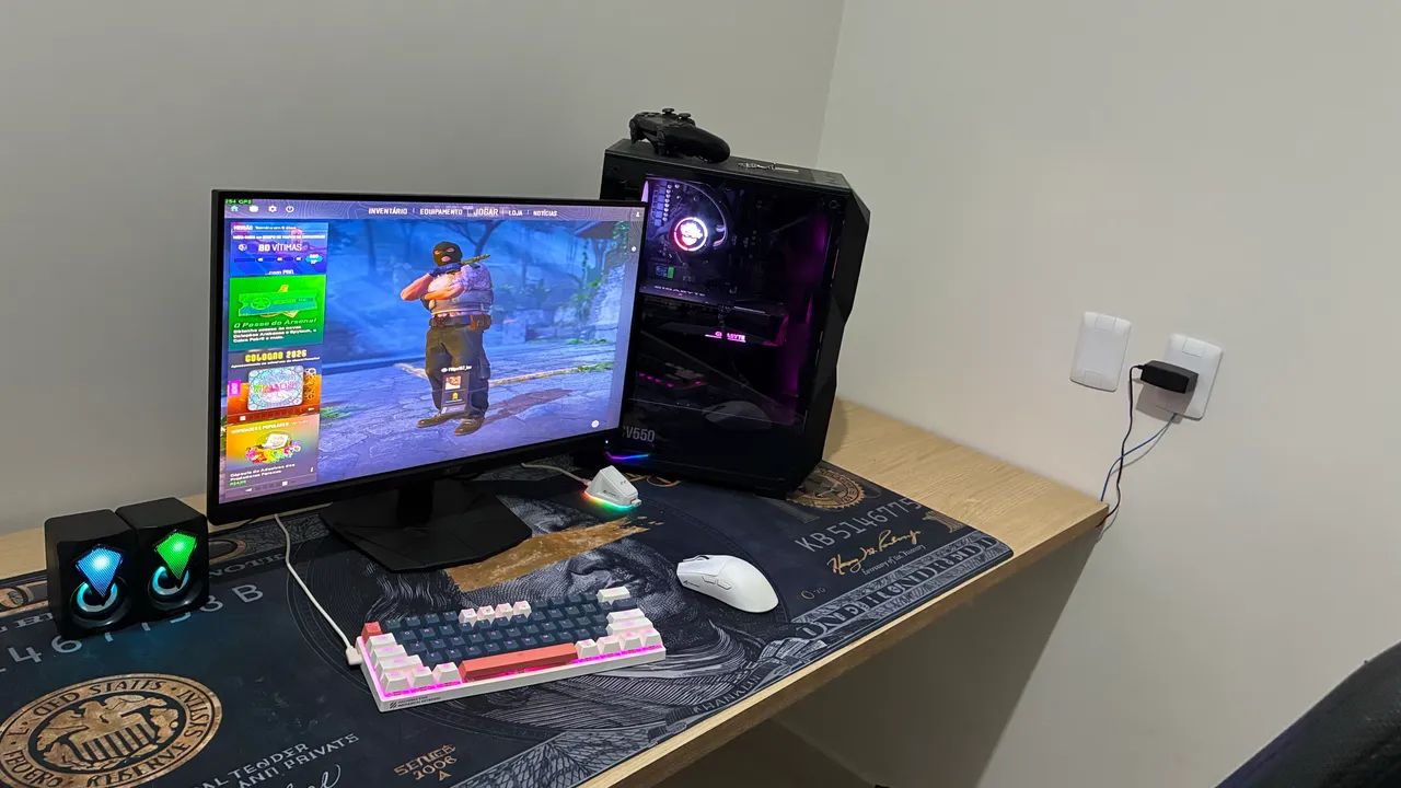 Pc gamer, mouse, teclado e monitor  - Foto 2