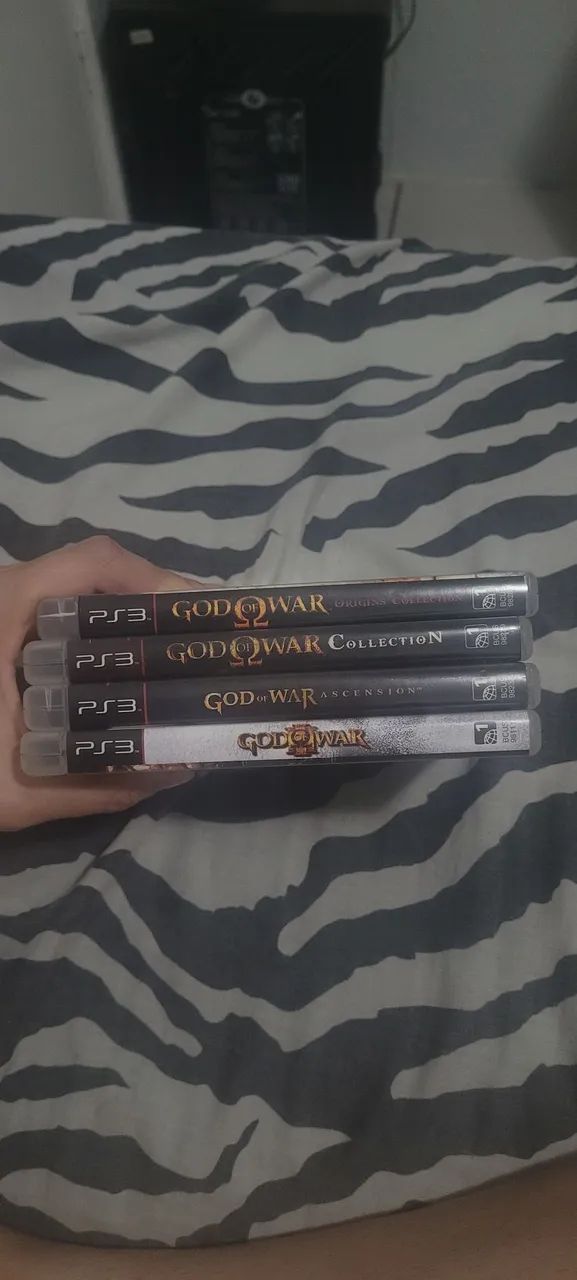 Coleção completa GOW PS3