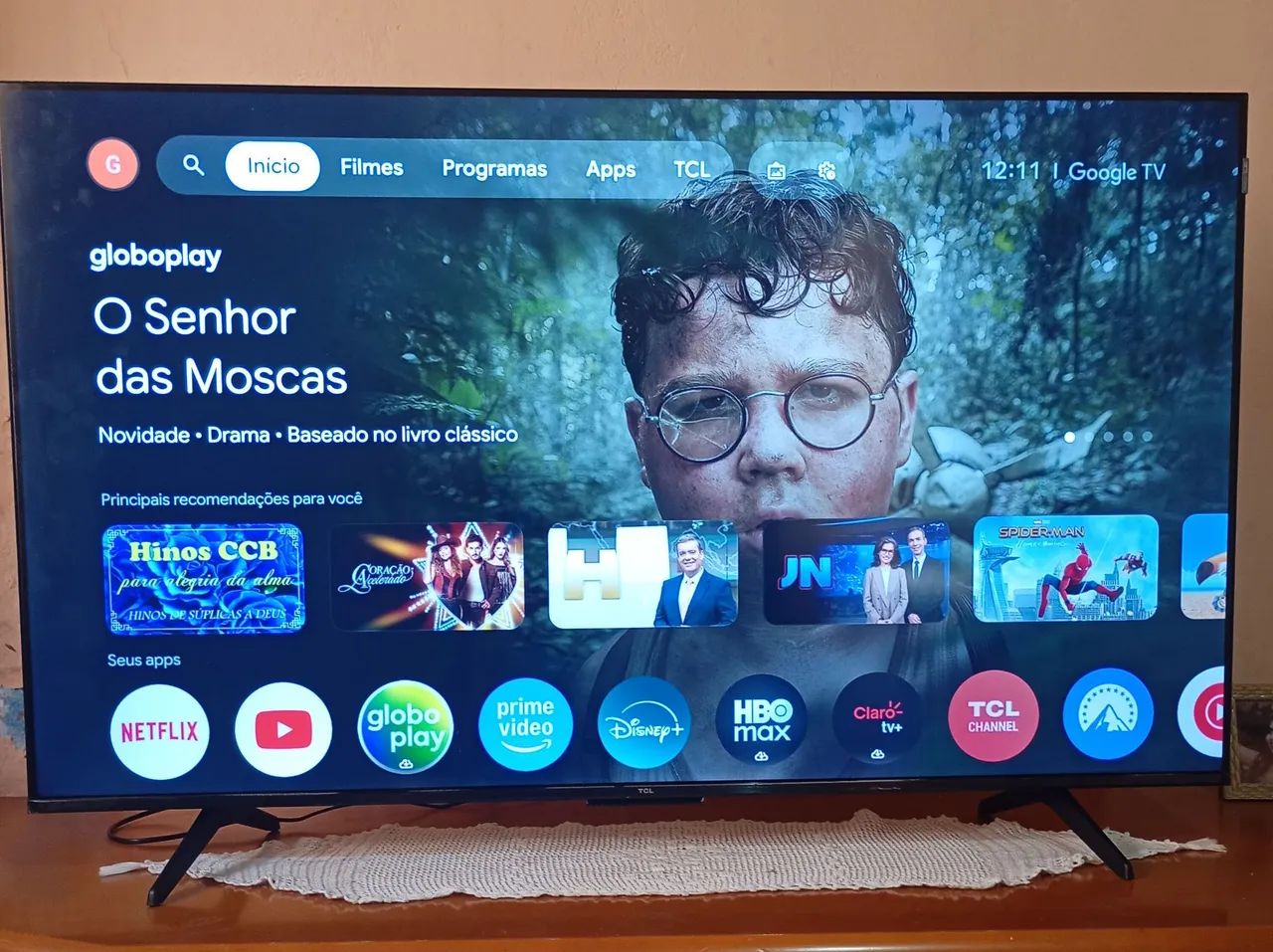 TV 50" Smart 4k Qled Google TV Nova  - Foto 3