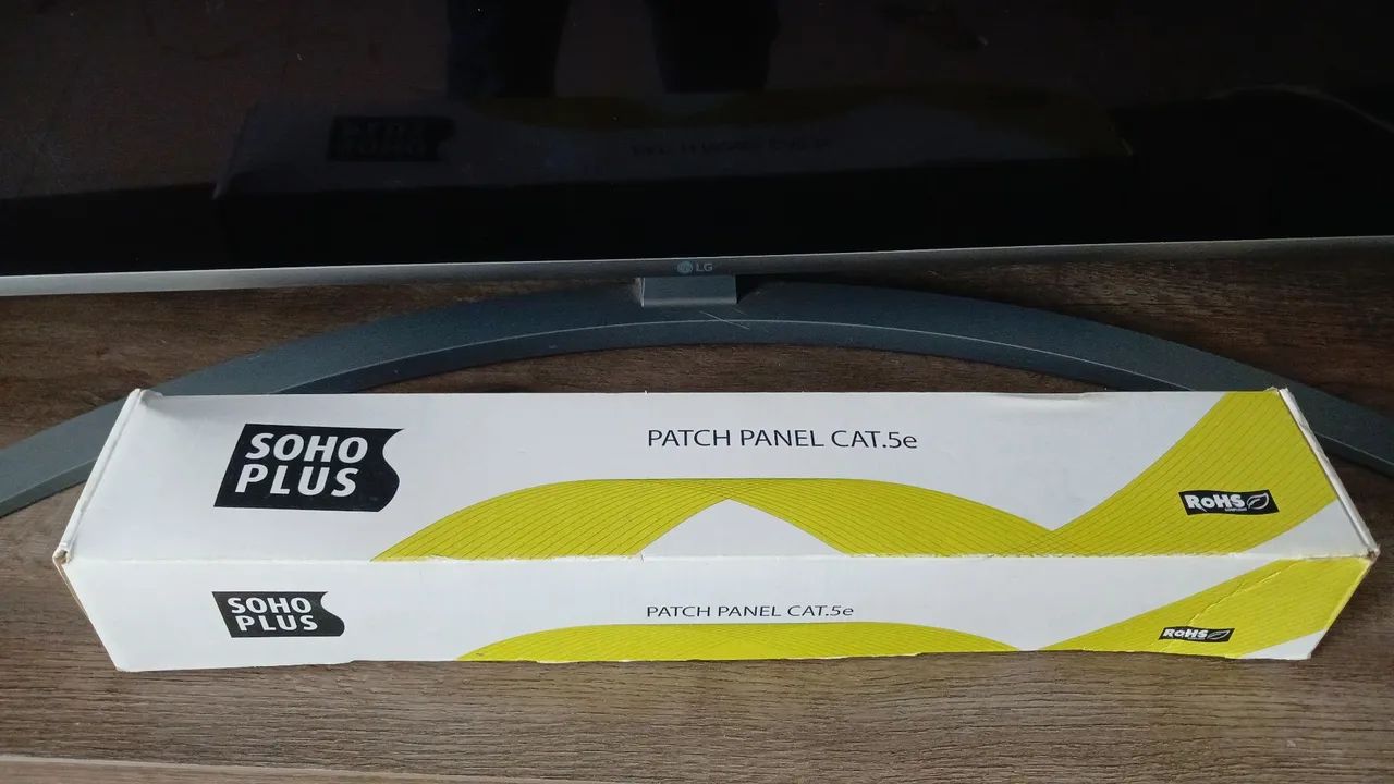 Patch Panel Cat5e Soho Plus - Foto 4