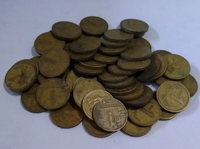Kilo de moeda pra fabricação de aliança moeda antiga 