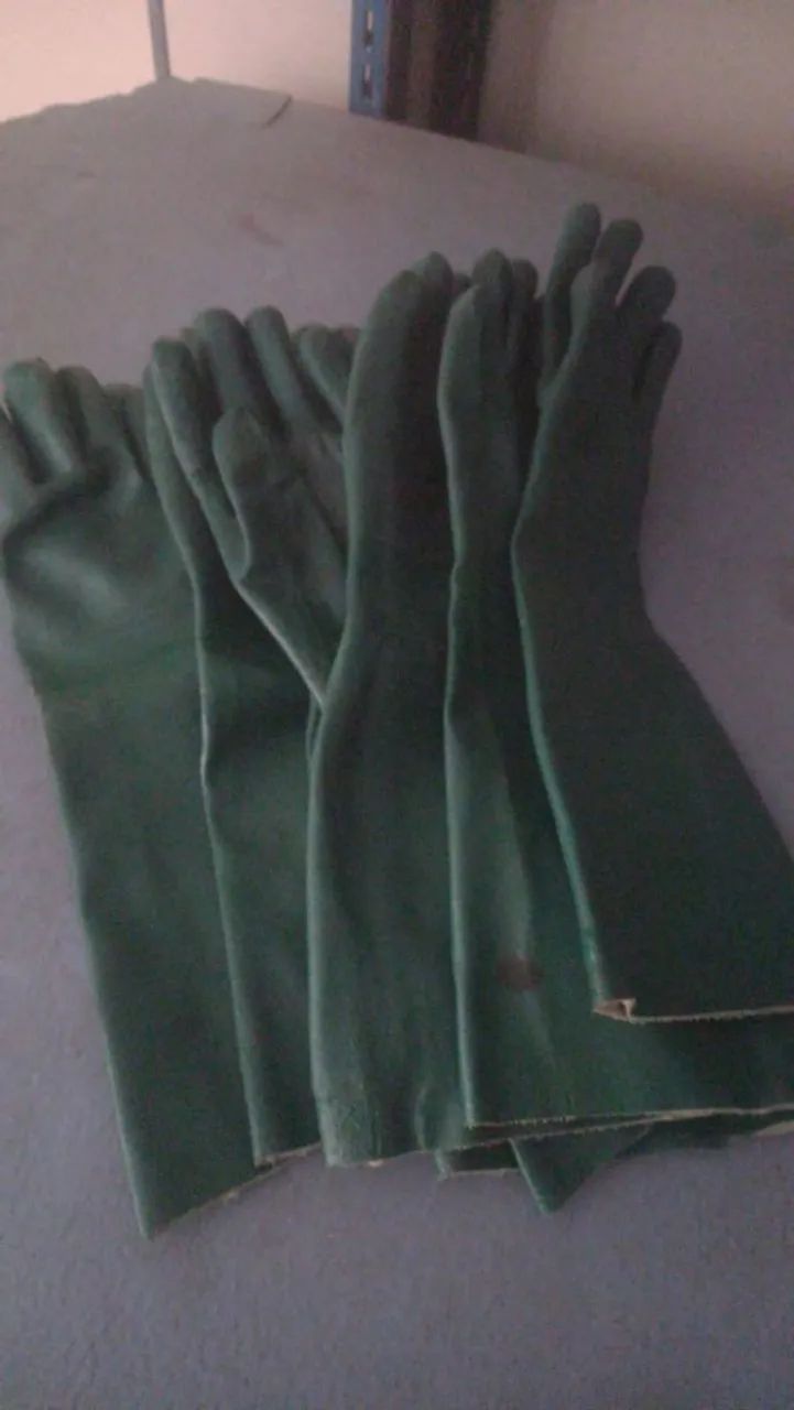 Venda de luvas de PVC