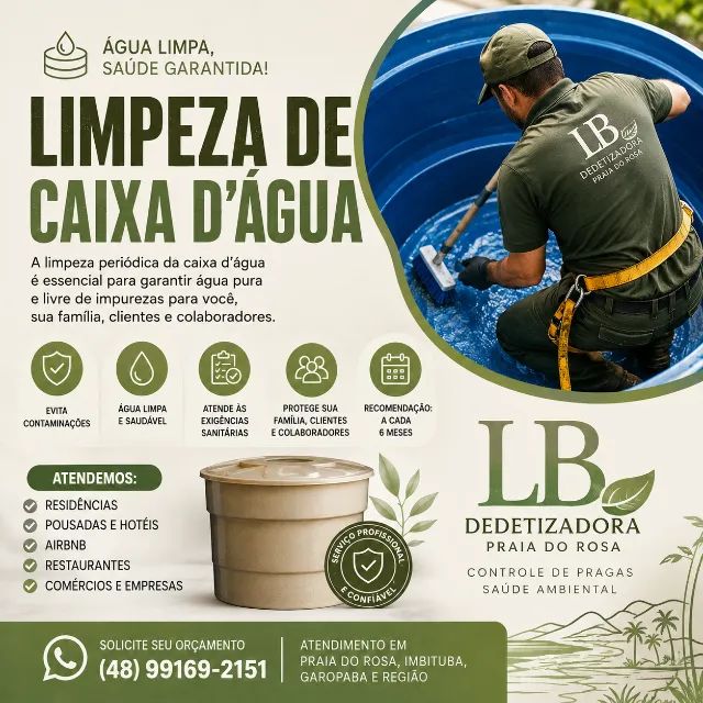 Limpeza de Caixa d'água - Foto 2
