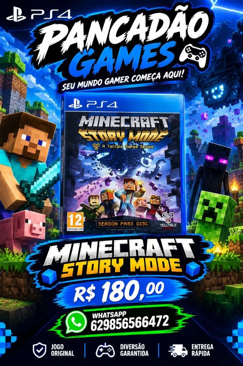 Minecraft story mode