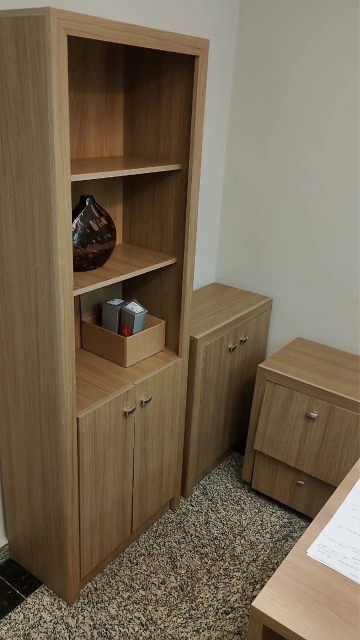 Conjunto de 3 móveis para escritório  - Foto 3
