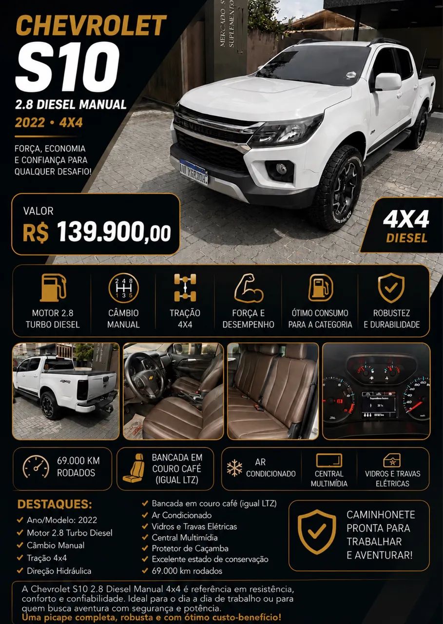 Chevrolet S10 2022