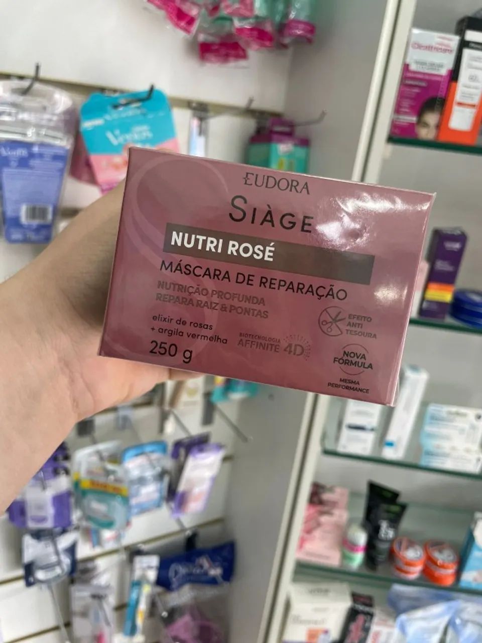 Mascara NutriRose Capilar Siage Eudora