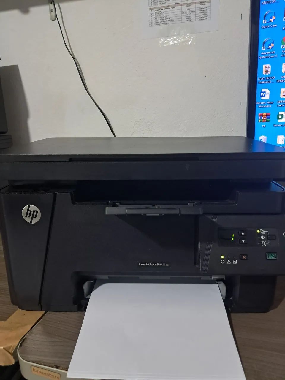 Impressora HP LaserJet Pro MFP M125a Multifuncional