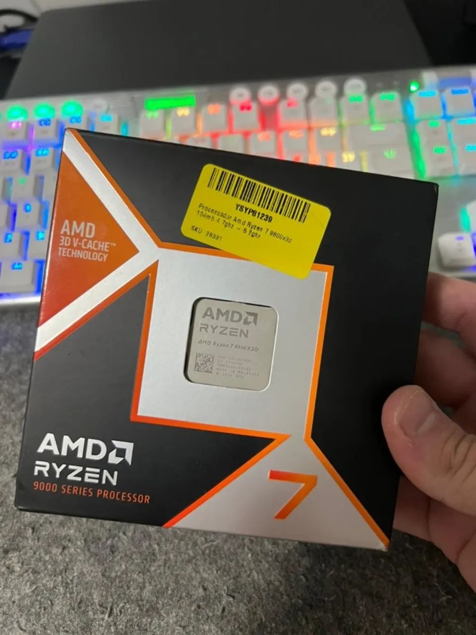 Processador AMD Ryzen 9800x3d