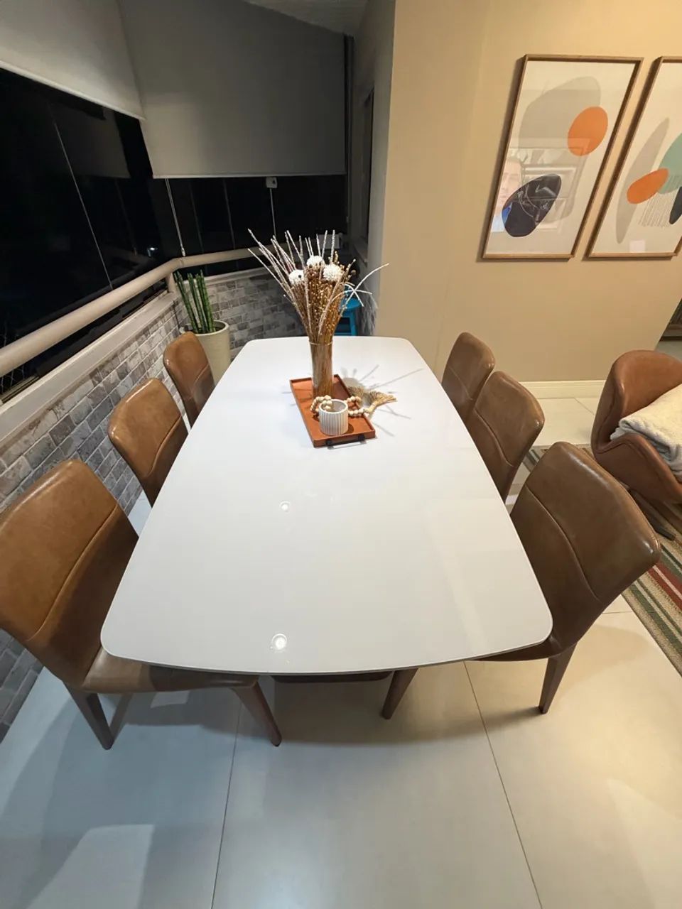Mesa de jantar com 6 cadeiras  - Foto 2