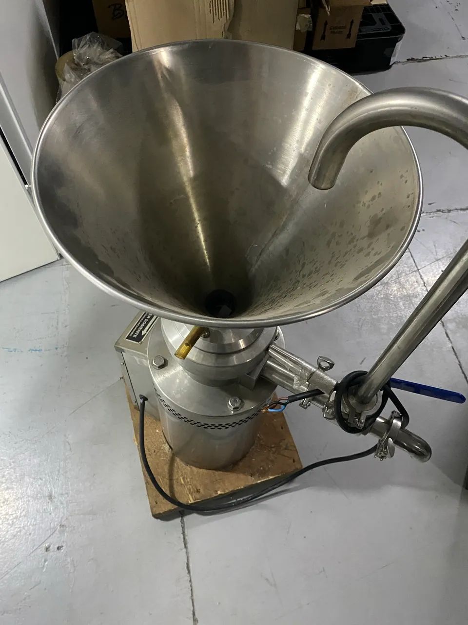 Moinho coloidal para líquidos e pastosos cosméticos alimentos  - Foto 4