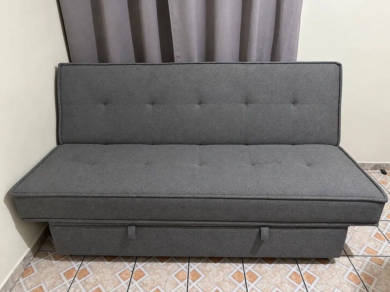 Sofá cama + baú 