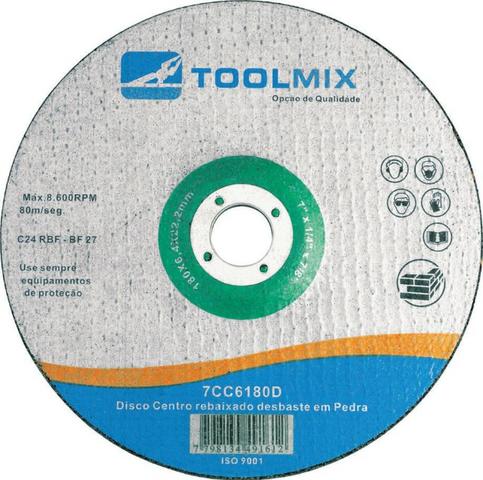 Disco Desbaste 7 Para Pedra Mármore e Granito Toolmix