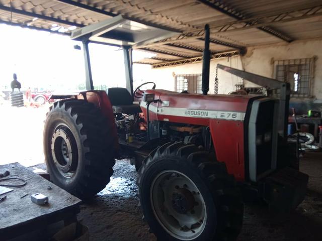 Trator MF 275 4x4 ano 2000/2001 - Foto 5