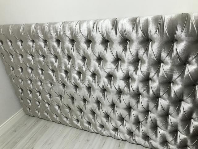Vendo cabeceira de cama toda em capitonê - Foto 3