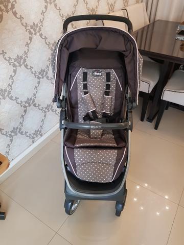 Kit Chicco Bravo Travel System com base isofix - Foto 4