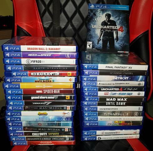 Jogo de PS4 (consulte tabela pelo chat)