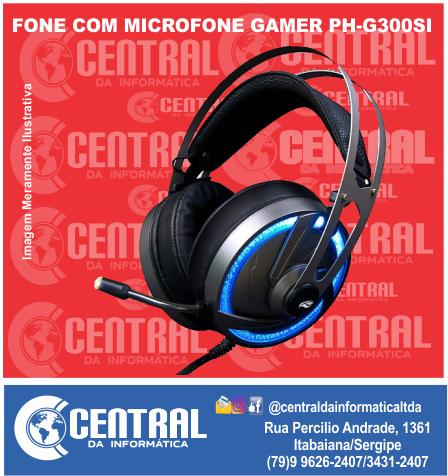 Fone c/microfone Gamer Goshawk PH-G300SI C3T