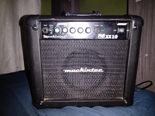 Vendo guitarra usada e um amplificador ou troco por um celular smartfone - Foto 4