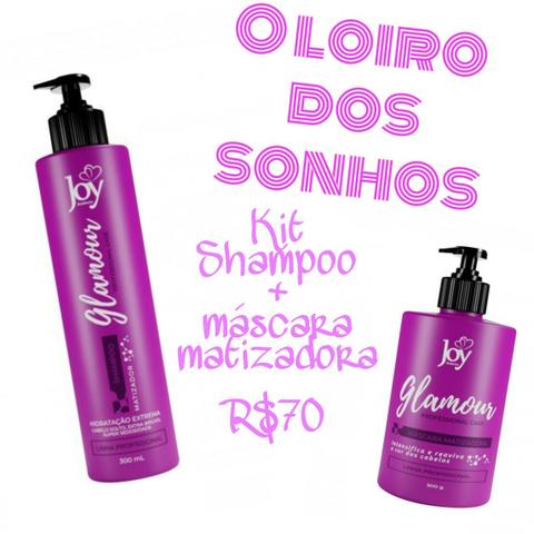 Kit Matizador Glamour Profissional - Joy