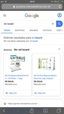 Wii Boatd com 2 games novo - Foto 5