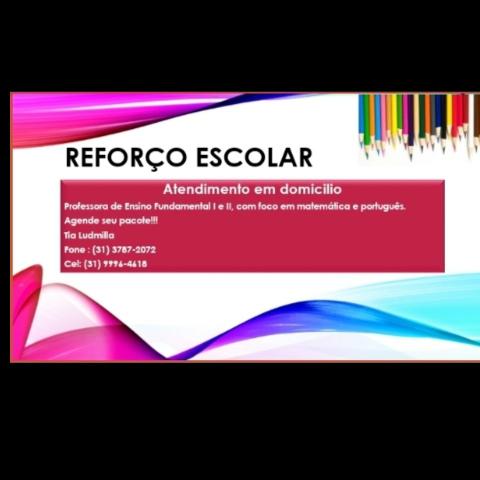 Reforço Escolar!